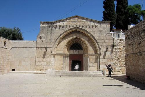 Heilig graf van de maagd Maria in Jeruzalem