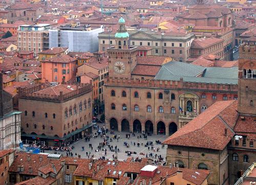 Piazzo Maggiore Bologna