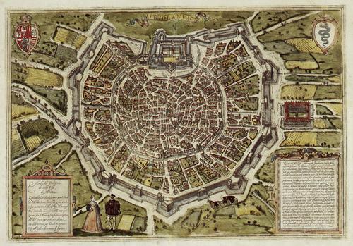 Milaan eind 16e eeuw