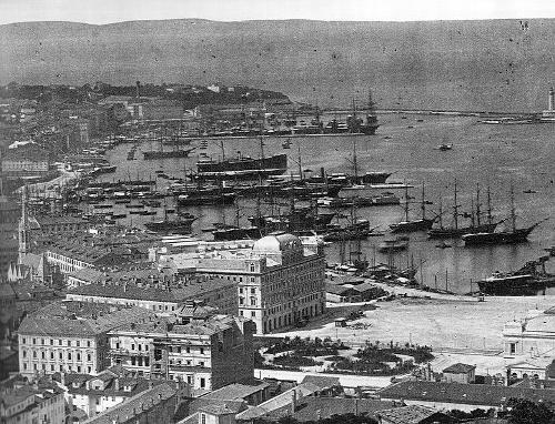 Triest in 1885