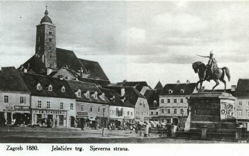 Zagreb rond 1880