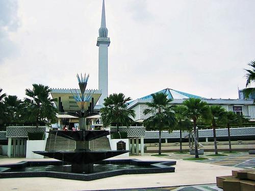 Nationale Moskee in Kuala Lumpur