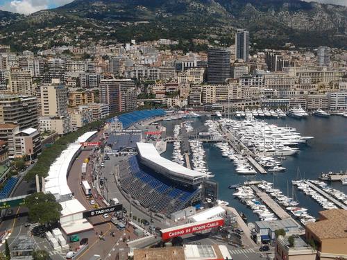 Haven van Monaco voor een grand prix