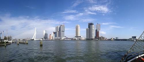 Panorama Kop van Zuid Rotterdam