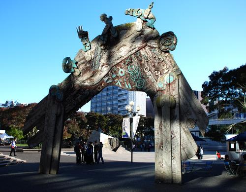 Aotea Square in Auckland