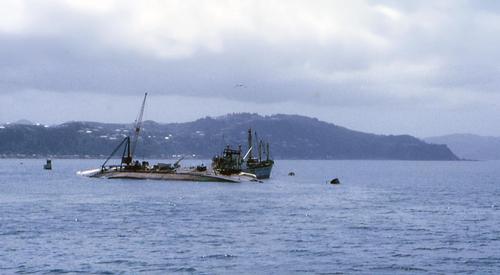 Wahine gezonken in de haven van Wellington