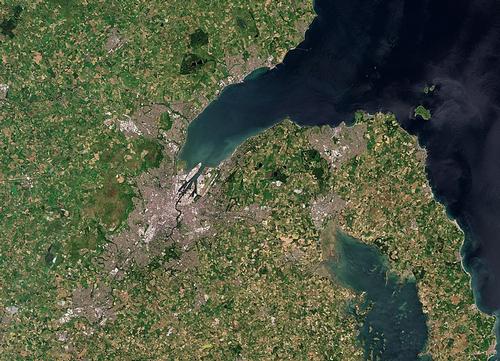 Belfast Satelietfoto