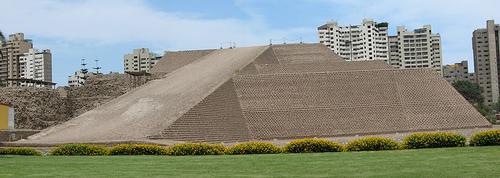 Huaca Huallamarca tempel Quito Peru