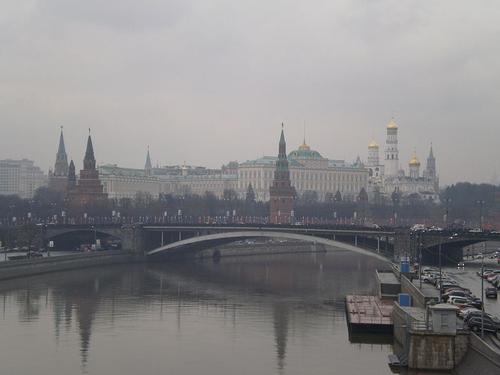 Moskva rivier Moskou