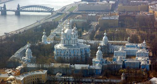 Smolny Kathedraal en Klooster Sint-Petersburg