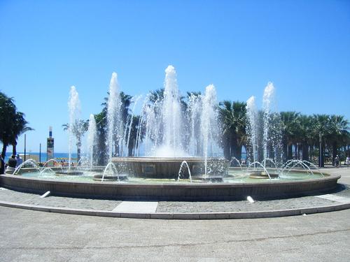 Verlichte Fontein Salou