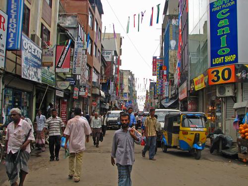 Straatbeeld Colombo