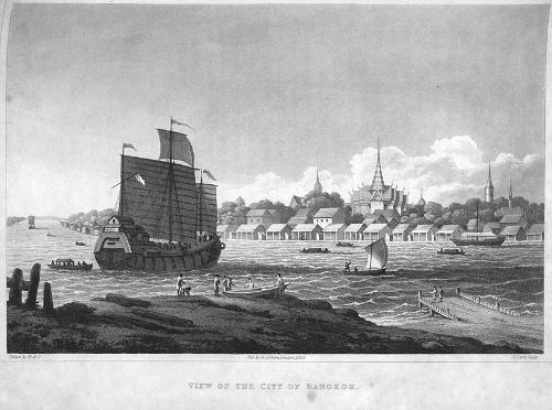 Bangkok rond 1820 
