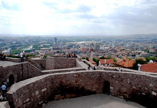 Citadel (Hisar) van Ankara Foto:Elelicht