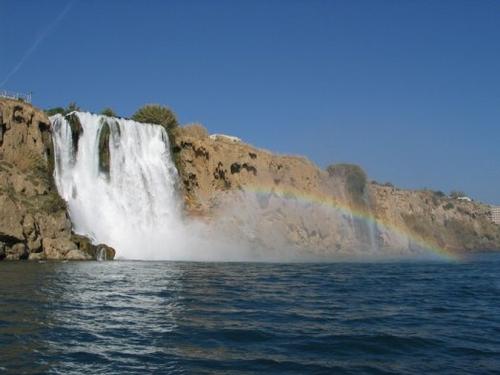 Düden Watervallen nabij Kumkoy