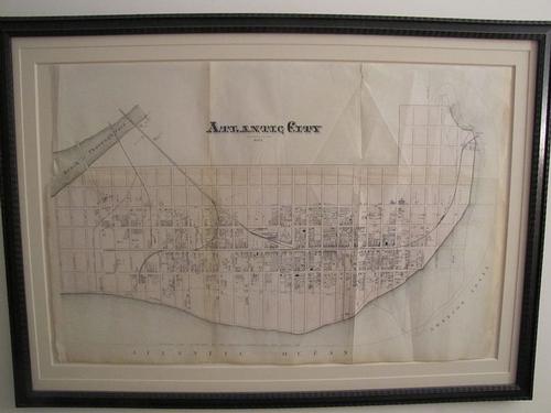 Atlantic City Kaart uit 1877