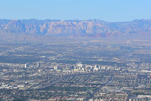 Las Vegas in de Zon