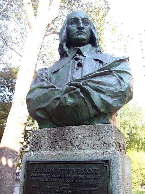 Standbeeld Peter Stuyvesant