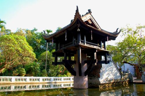 One pillar Pagode in Hanoi