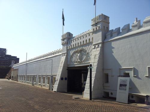 Oude fort op Constitution Hill Johannesburg Foto:The Heritage Portal