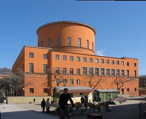 De openbare bibliotheek van Stockholm