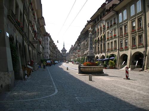 Arcades in Bern