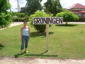 Het plaatsje Groningen