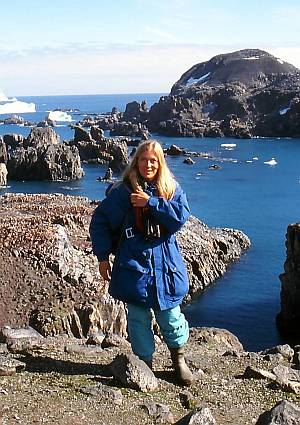 Kristine op Metchnikoff point. Brabant Island