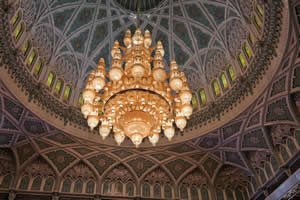 Kroonluchter Grand Mosque