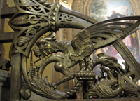 Detail in de Basilica de San Fransisco El Grande