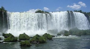 deel van de Iguaçu watervallen