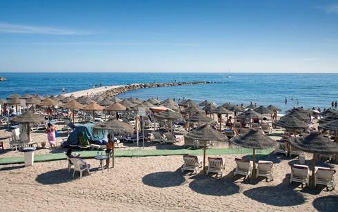 Strand bij Marbella, Costa del Sol