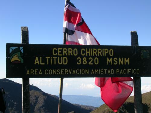 Cerro Chirripó, hoogste berg van Costa Rica