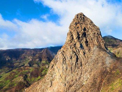 Berglandschap in het Parque Nacional de Garajonay, La Gomera
