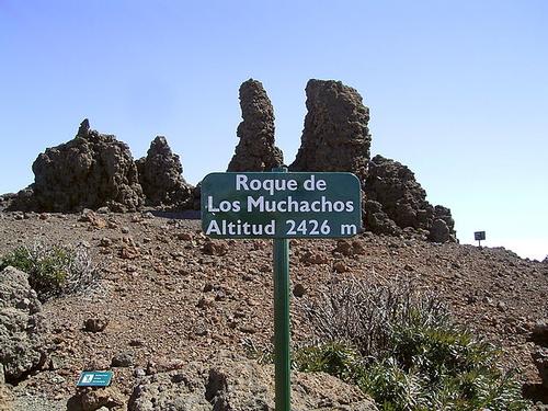 Roque de los Muchachos, hoogste berg van La Palma