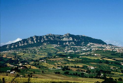 Monte Titano, hoogste berg van San Marino