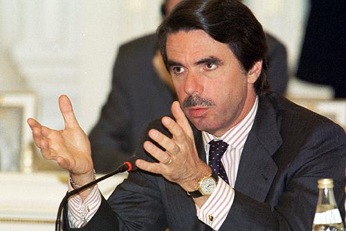 Aznar, Spanje