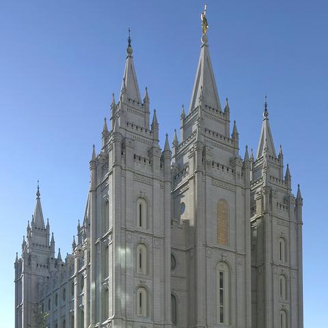 Salt Lake Temple, Utah, Verenigde Staten