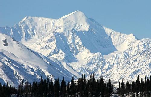 Mount McKinley, hoogste berg van de Verenigde Staten