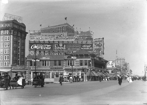 Boardwalk Atlantic City in 1917