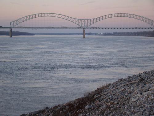 Mississippi bij Memphis Mississippi bij Memphis