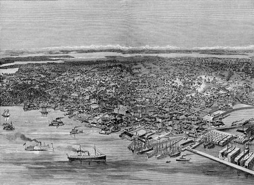 Seattle in 1889 Seattle in 1889